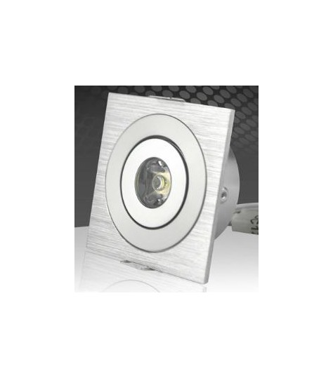 Mini Downlight 3W cuadrado