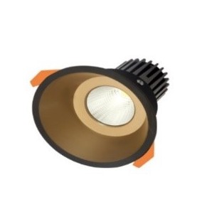 Carcasa Negro y Oro de aluminio PRO-1613